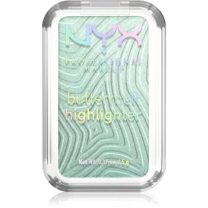 NYX Professional Makeup Buttermelt Highlighter iluminator culoare Butta Mint 5 g-ro