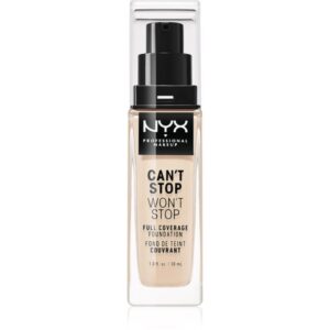 NYX Professional Makeup Can't Stop Won't Stop Full Coverage Foundation fond de ten cu acoperire ridicată culoare 1.5 Fair 30 ml-ro
