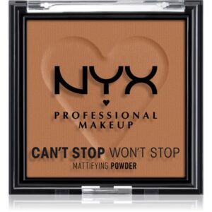 NYX Professional Makeup Can't Stop Won't Stop Mattifying Powder pudra matuire culoare 08 Mocha 6 g-ro