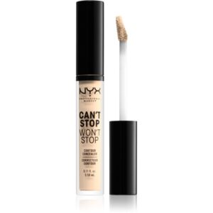 NYX Professional Makeup Can't Stop Won't Stop corector lichid culoare 01 Pale 3.5 ml-Țena