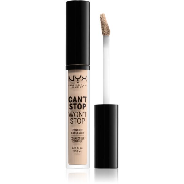 NYX Professional Makeup Can't Stop Won't Stop corector lichid culoare 02 Alabaster 3.5 ml-ro