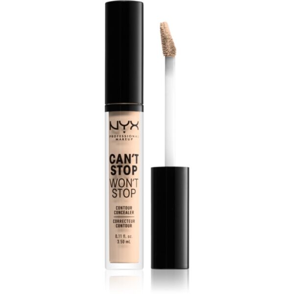 NYX Professional Makeup Can't Stop Won't Stop corector lichid culoare 04 Light Ivory 3.5 ml-ro