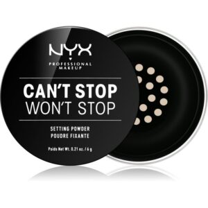NYX Professional Makeup Can't Stop Won't Stop pudra culoare 01 Light 6 g-Țena
