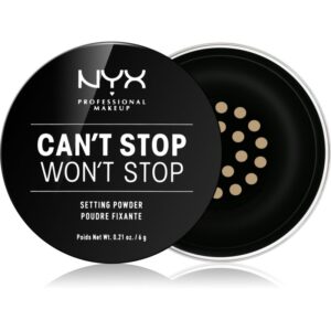 NYX Professional Makeup Can't Stop Won't Stop pudra culoare 02 Light-medium 6 g-Țena