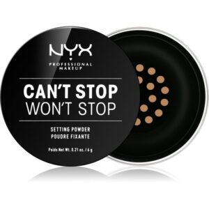 NYX Professional Makeup Can't Stop Won't Stop pudra culoare 03 Medium 6 g-Țena