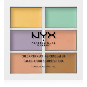NYX Professional Makeup Color Correcting paletă pentru corectare culoare 04 6 x 1.5 g-Țena