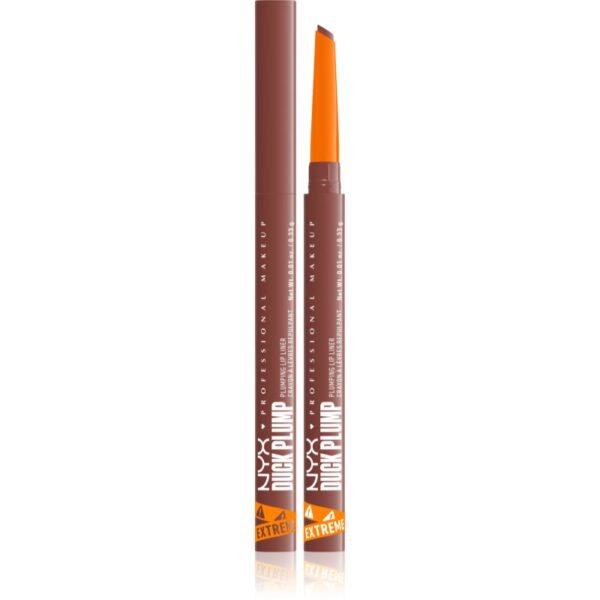NYX Professional Makeup Duck Plump Liner creion contur pentru buze cu efect de crestere culoare Nude Flip 0.33 g-ro