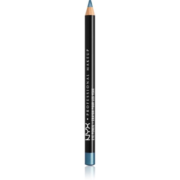 NYX Professional Makeup Eye and Eyebrow Pencil creion de ochi cu trasare precisă culoare 910 Satin Blue 1.2 g-Țena