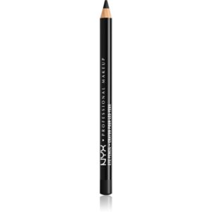 NYX Professional Makeup Eye and Eyebrow Pencil creion de ochi cu trasare precisă culoare Black 1.2 g-Țena