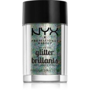 NYX Professional Makeup Face & Body Glitter Brillants sclipici pentru față și corp culoare 06 Crystal 2.5 g-ro