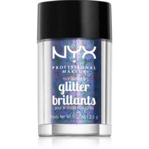 NYX Professional Makeup Face & Body Glitter Brillants sclipici pentru față și corp culoare 11 Violet 2.5 g-ro