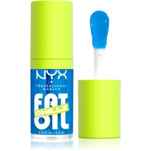 NYX Professional Makeup Fat Oil Chillz ulei pentru buze cu efect racoritor culoare Polar Peppermint 4.8 ml-ro