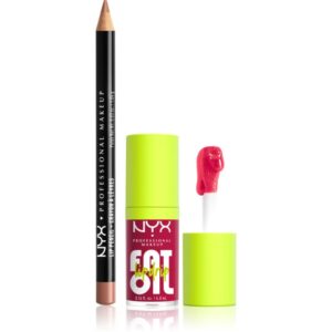 NYX Professional Makeup Fat Oil Lip Drip set îngrijire buze 2 buc-ro