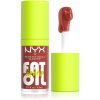 NYX Professional Makeup Fat Oil Lip Drip ulei pentru buze culoare Splash Of Cream 4.8 ml-Țena