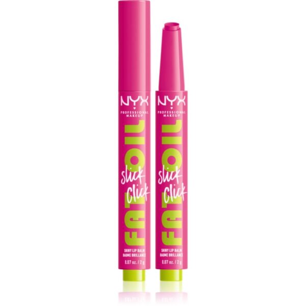 NYX Professional Makeup Fat Oil Slick Click balsam de buze colorat culoare 08 Thriving 2 g-Țena