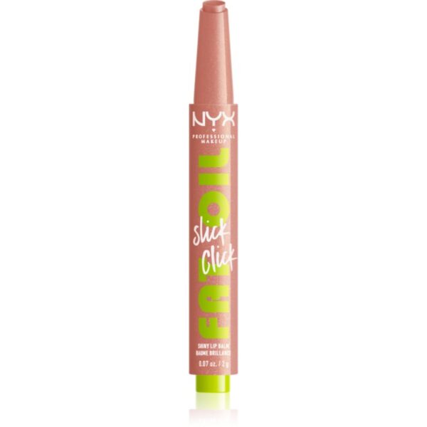NYX Professional Makeup Fat Oil Slick Click balsam de buze colorat culoare 2 g-Țena