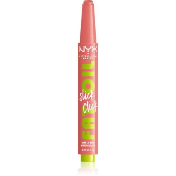 NYX Professional Makeup Fat Oil Slick Click balsam de buze colorat culoare Story Or Post 2 g-Țena