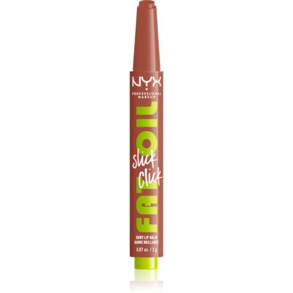 NYX Professional Makeup Fat Oil Slick Click balsam de buze colorat culoare Verified 2 g-Țena