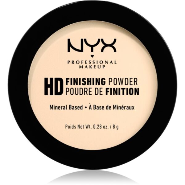 NYX Professional Makeup High Definition Finishing Powder pudră culoare 02 Banana 8 g-ro