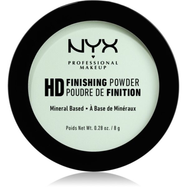 NYX Professional Makeup High Definition Finishing Powder pudră culoare 03 Mint Green 8 g-ro