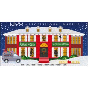 NYX Professional Makeup Home Alone Advent Calendar 2024 Calendar de Crăciun pentru look perfect 24 buc-Țena