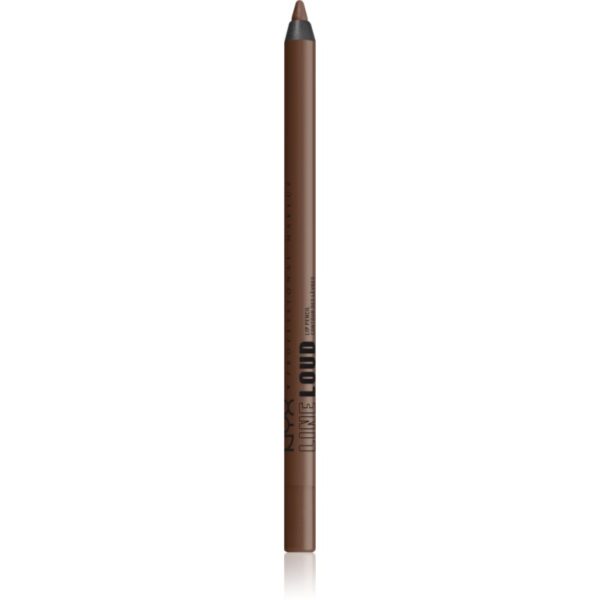 NYX Professional Makeup Line Loud Vegan creion contur buze cu efect matifiant culoare 17 - Rebel Kind 1