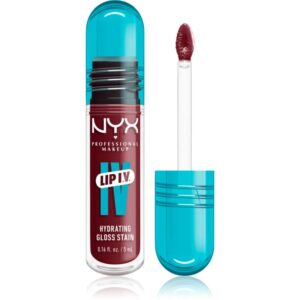 NYX Professional Makeup Lip IV luciu de buze rezistent cu efect de hidratare culoare 08 - DRIPPIN' IN ROSE 5 ml-ro