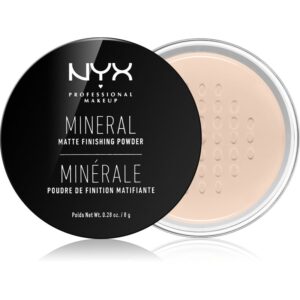 NYX Professional Makeup Mineral Finishing Powder pudra cu minerale culoare Light/Medium 8 g-ro