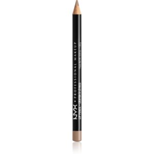 NYX Professional Makeup Slim Lip Pencil creion de buze cu trasare precisă culoare 02 Brown 1 g-Țena