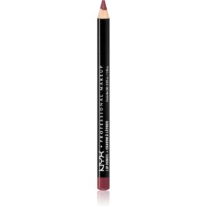 NYX Professional Makeup Slim Lip Pencil creion de buze cu trasare precisă culoare 803 Burgundy 1 g-Țena