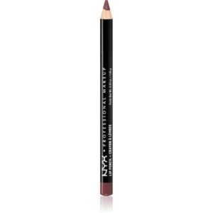 NYX Professional Makeup Slim Lip Pencil creion de buze cu trasare precisă culoare 809 Mahogany 1 g-ro