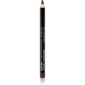 NYX Professional Makeup Slim Lip Pencil creion de buze cu trasare precisă culoare 820 Espresso 1 g-ro