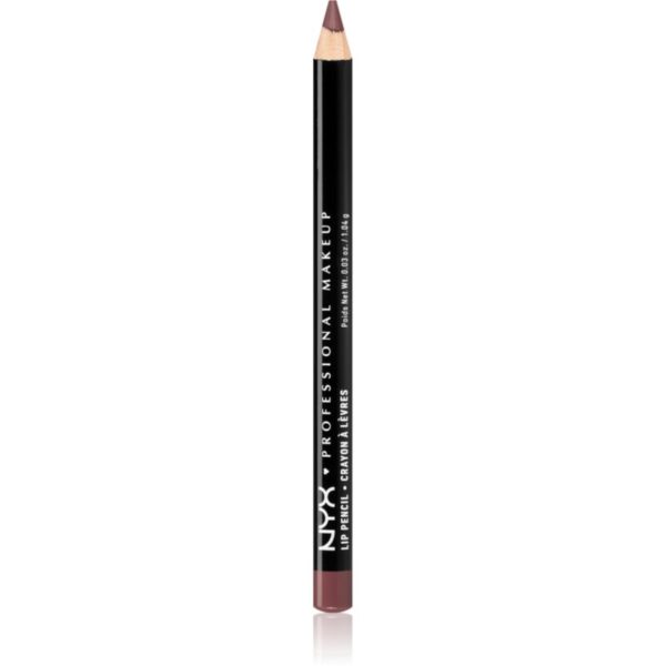 NYX Professional Makeup Slim Lip Pencil creion de buze cu trasare precisă culoare Mauve 1 g-ro