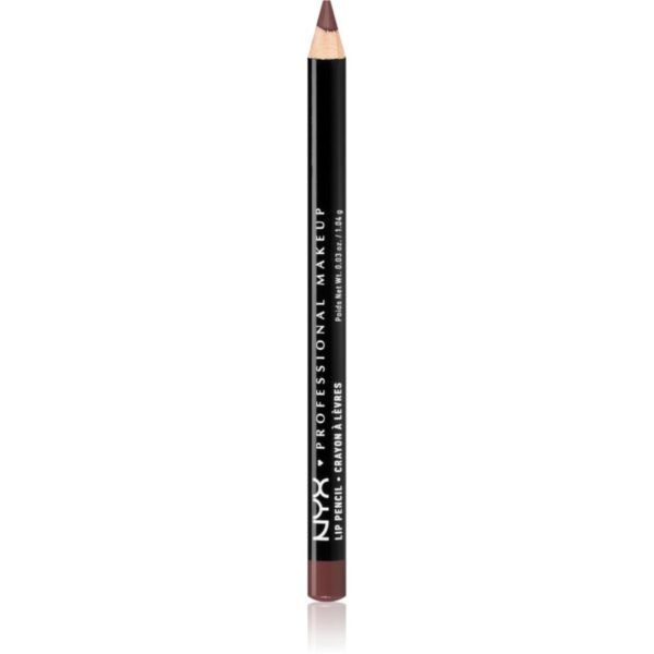 NYX Professional Makeup Slim Lip Pencil creion de buze cu trasare precisă culoare Nutmeg 1 g-ro