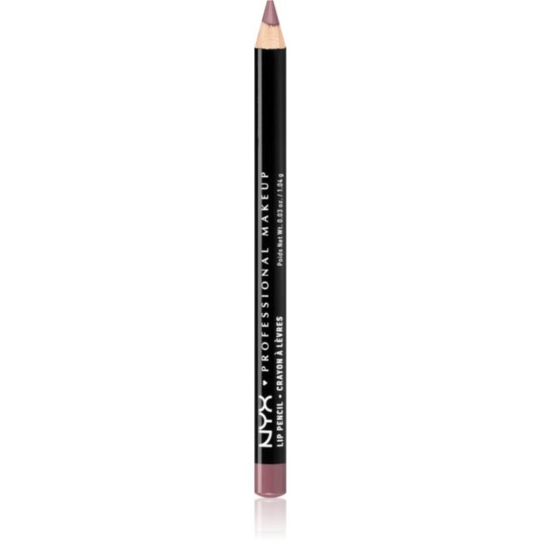 NYX Professional Makeup Slim Lip Pencil creion de buze cu trasare precisă culoare Pale Pink 1 g-ro