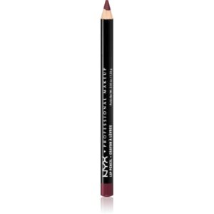 NYX Professional Makeup Slim Lip Pencil creion de buze cu trasare precisă culoare Plum 1 g-Țena