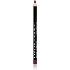 NYX Professional Makeup Slim Lip Pencil creion de buze cu trasare precisă culoare Prune 1 g-Țena