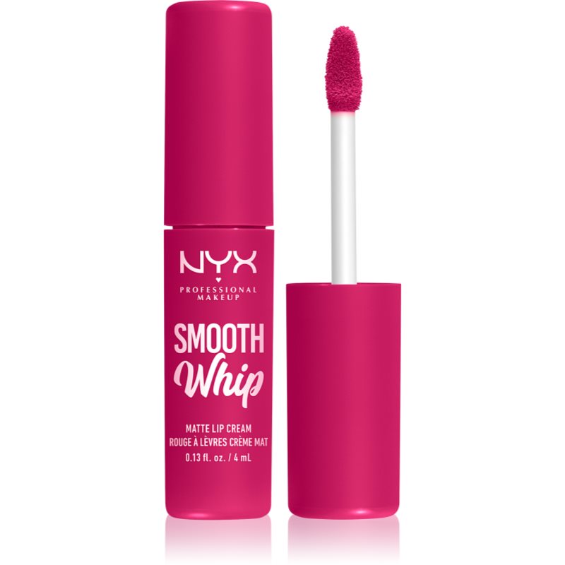 NYX Professional Makeup Smooth Whip Matte Lip Cream ruj de buze catifelant cu efect de netezire culoare 09 Bday Frosting 4 ml-ro