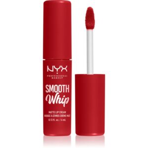 NYX Professional Makeup Smooth Whip Matte Lip Cream ruj de buze catifelant cu efect de netezire culoare 14 Velvet Robe 4 ml-ro