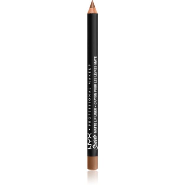 NYX Professional Makeup Suede Matte Lip Liner dermatograf mat de buze culoare 07 Sandstorm 1 g-ro