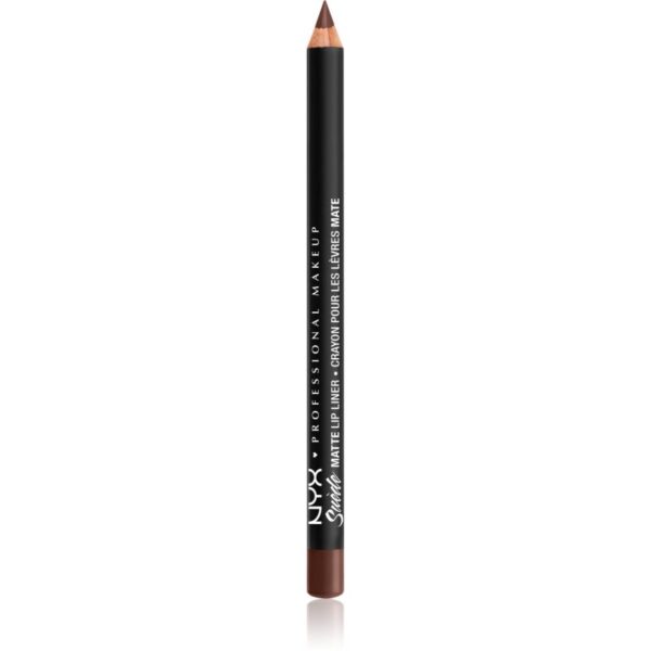 NYX Professional Makeup Suede Matte  Lip Liner dermatograf mat de buze culoare 23 Club Hopper 1 g-ro