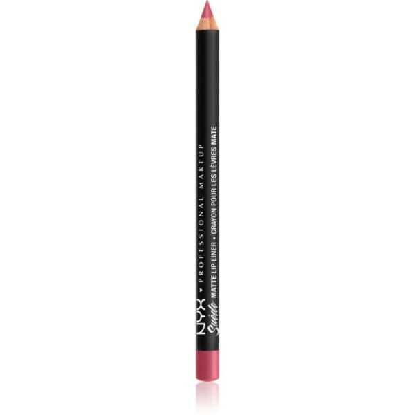 NYX Professional Makeup Suede Matte  Lip Liner dermatograf mat de buze culoare 29 Sao Paulo 1 g-ro