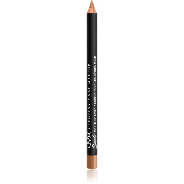 NYX Professional Makeup Suede Matte  Lip Liner dermatograf mat de buze culoare 33 London 1 g-ro