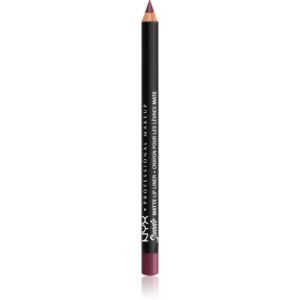NYX Professional Makeup Suede Matte Lip Liner dermatograf mat de buze culoare 35 Prune 1 g-ro