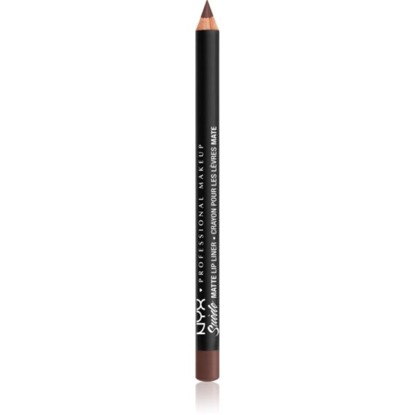 NYX Professional Makeup Suede Matte  Lip Liner dermatograf mat de buze culoare 37 Los Angeles 2.0 1 g-ro