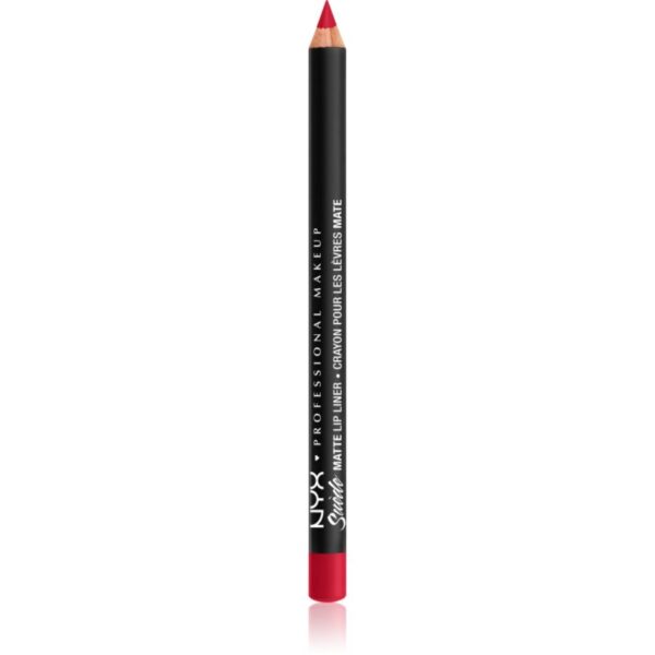 NYX Professional Makeup Suede Matte  Lip Liner dermatograf mat de buze culoare 57 Spicy 1 g-ro