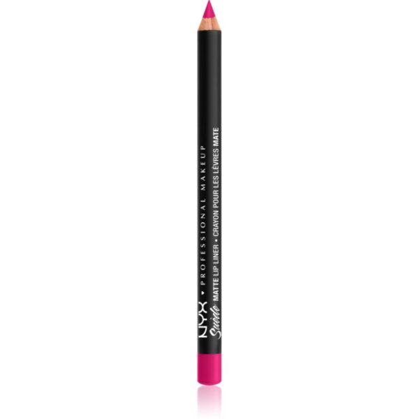 NYX Professional Makeup Suede Matte  Lip Liner dermatograf mat de buze culoare 60 Clinger 1 g-ro