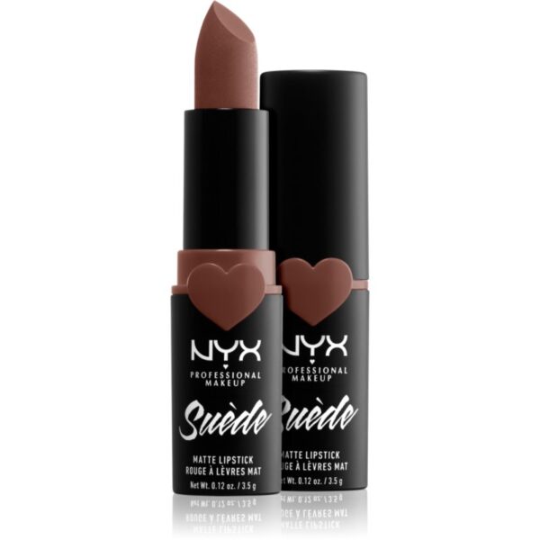 NYX Professional Makeup Suede Matte  Lipstick ruj mat culoare 04 Free Spirit 3.5 g-Țena