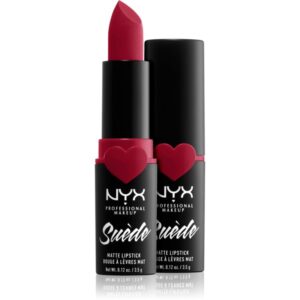 NYX Professional Makeup Suede Matte  Lipstick ruj mat culoare 09 Spicy 3.5 g-Țena