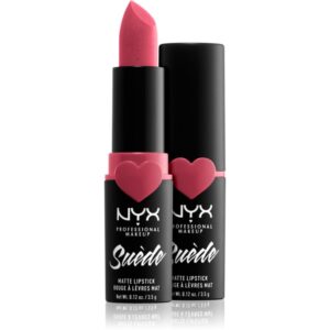 NYX Professional Makeup Suede Matte  Lipstick ruj mat culoare 27 Cannes 3.5 g-Țena